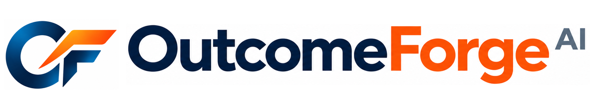 OutcomeForge AI — official brand logo